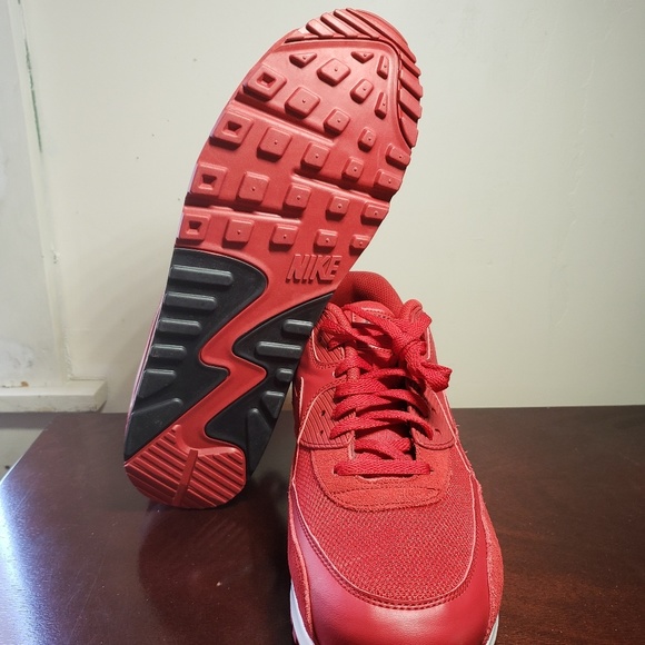 Nike Air Max 90 Gym Red 537384-604 Sz 14 - Picture 3 of 7